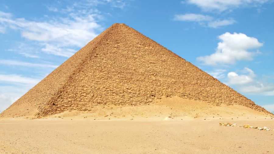 Die Rote Pyramide von Dahschur